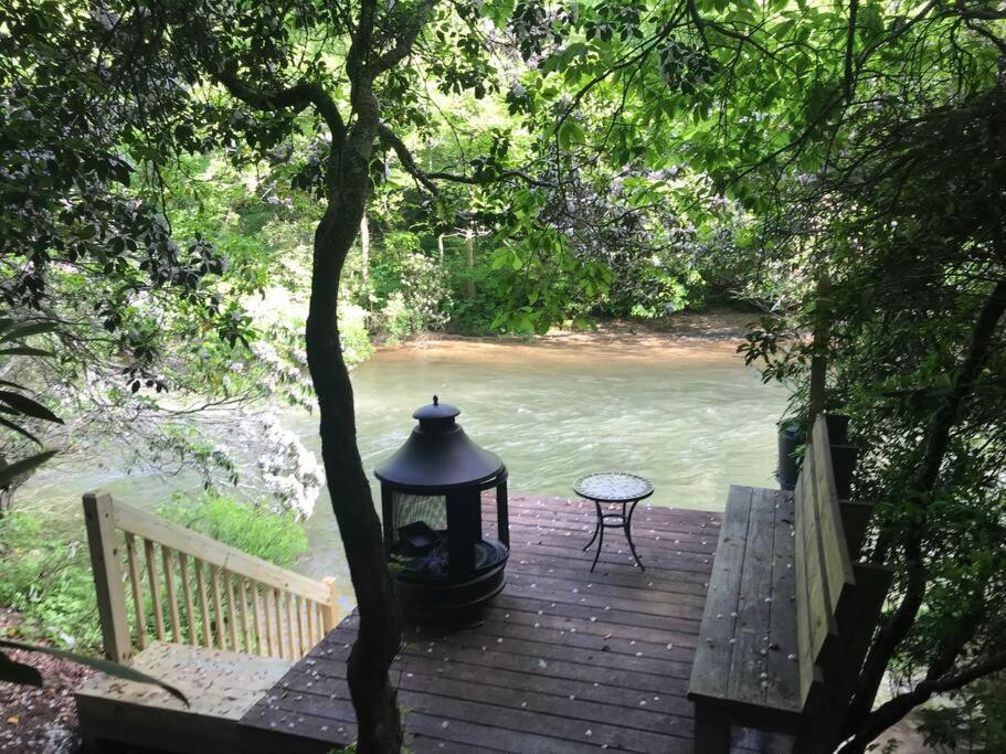 Cabin Fever On Cartecay River إليجاي المظهر الخارجي الصورة