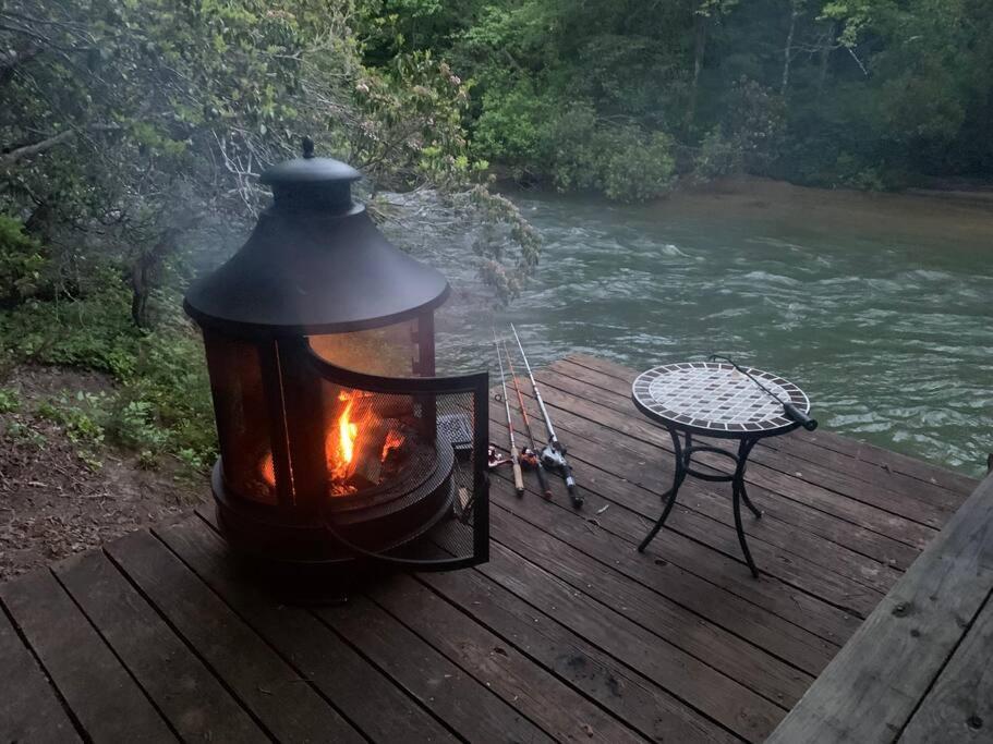 Cabin Fever On Cartecay River إليجاي المظهر الخارجي الصورة