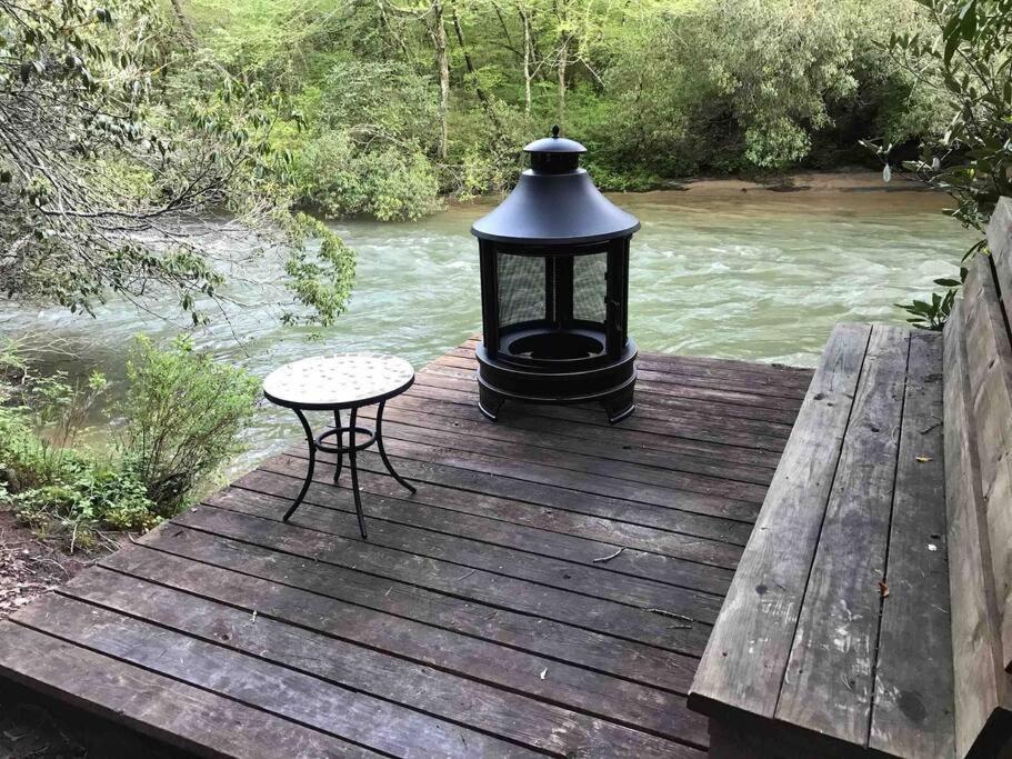 Cabin Fever On Cartecay River إليجاي المظهر الخارجي الصورة